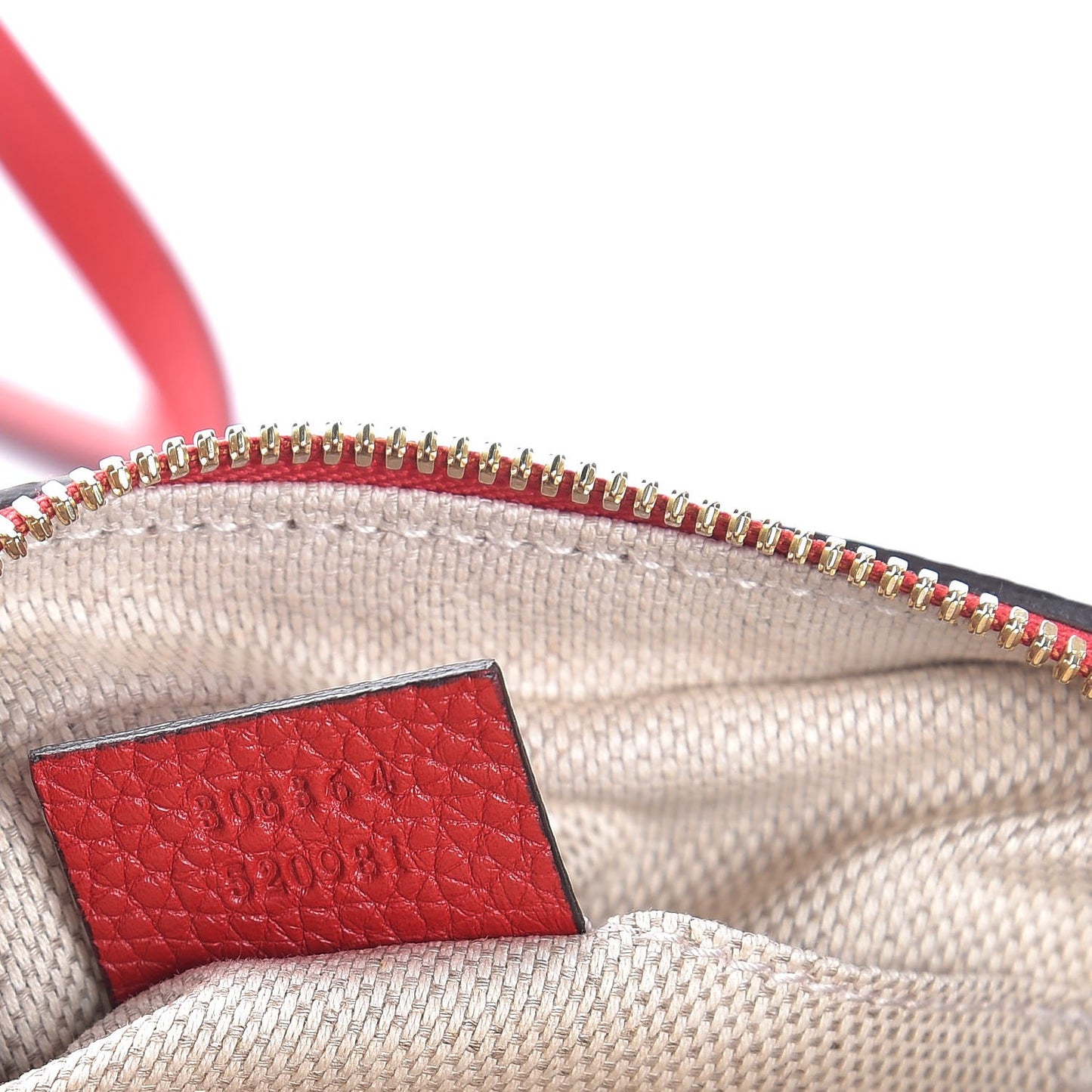 Pebbled Calfskin Small Soho Disco Bag Tabasco Red