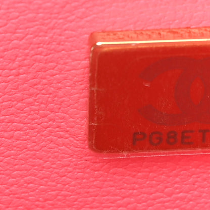 Chanel Lambskin Quilted CC In Love Heart Bag Pink 9 of 11