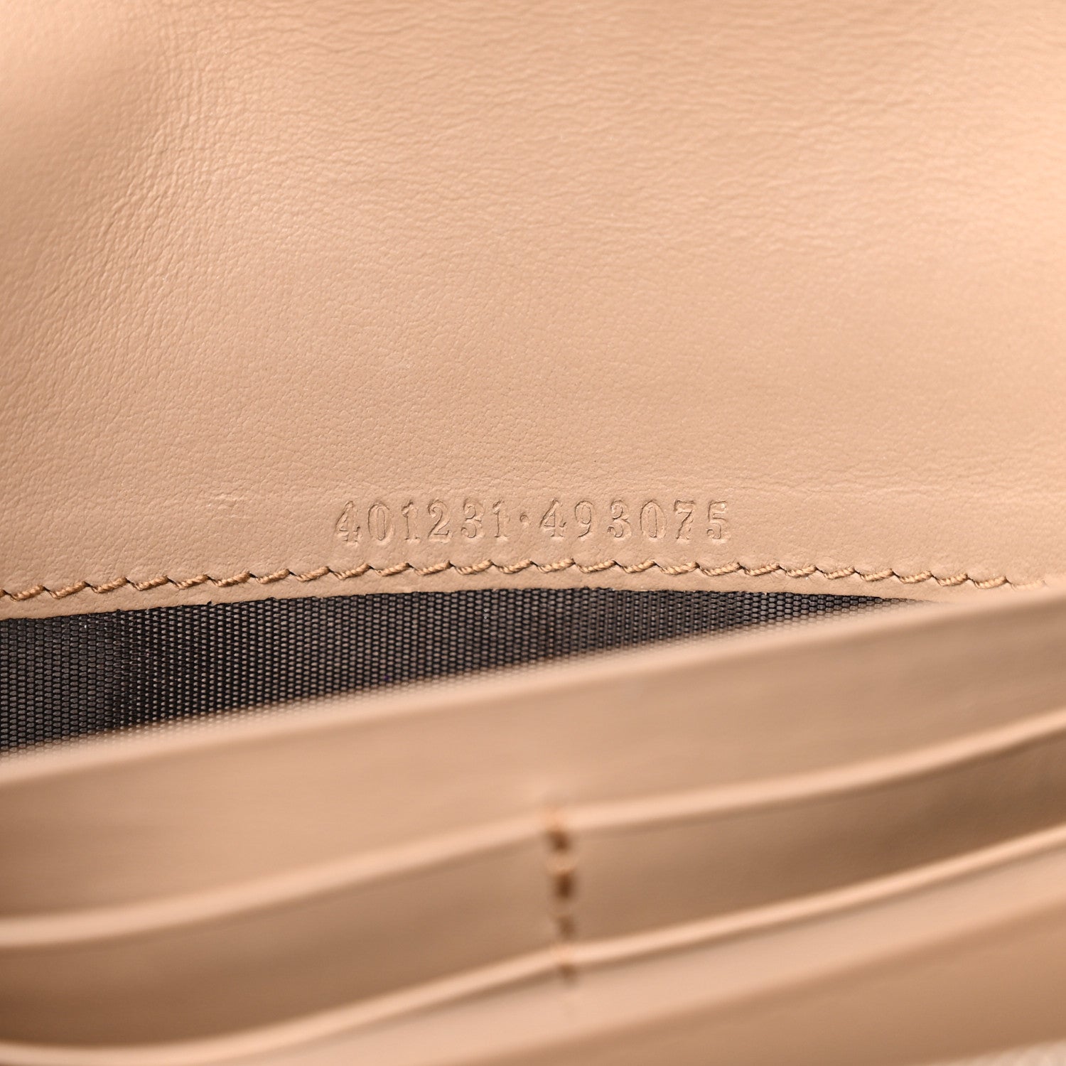 Gucci GG Supreme Monogram Mini Dionysus Chain Wallet Beige Taupe 8 of 12