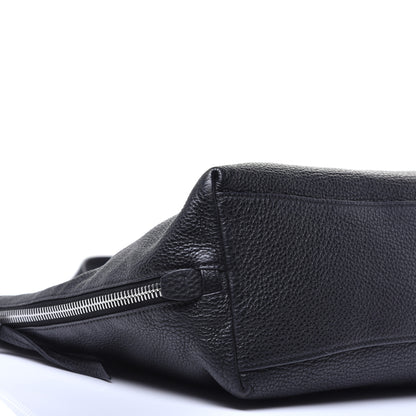 Prada Vitello Phenix Side Zip Shopping Tote Black 7 of 8