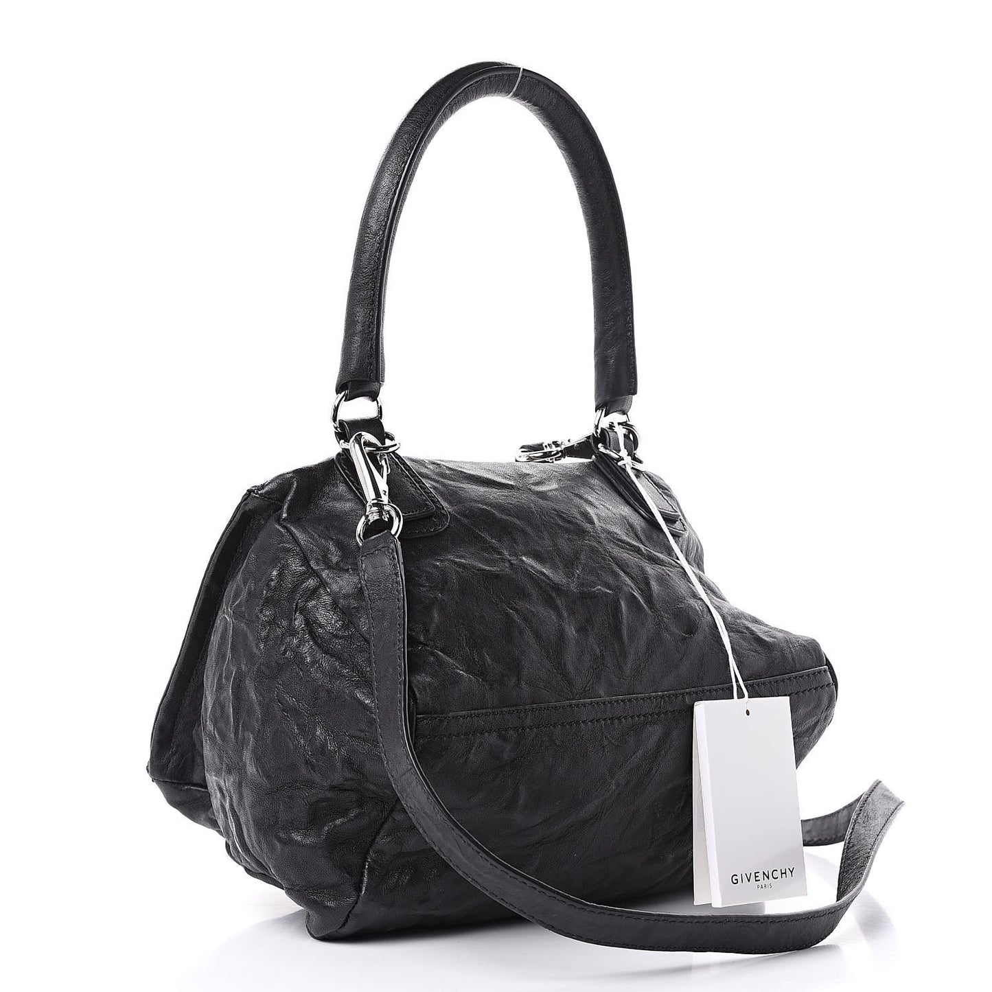 Tumbled Sheepskin Small Pandora Black