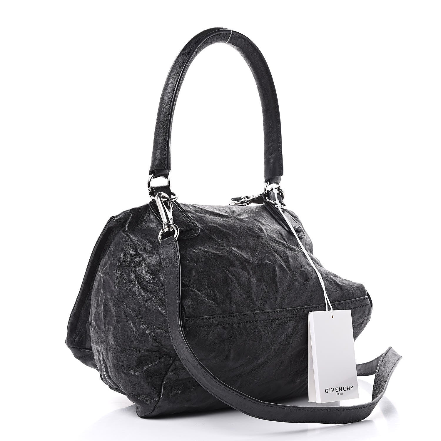 Givenchy Tumbled Sheepskin Small Pandora Black 3 of 12