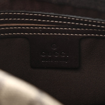 Gucci GG Supreme Monogram Belt Bag Dark Brown 6 of 11