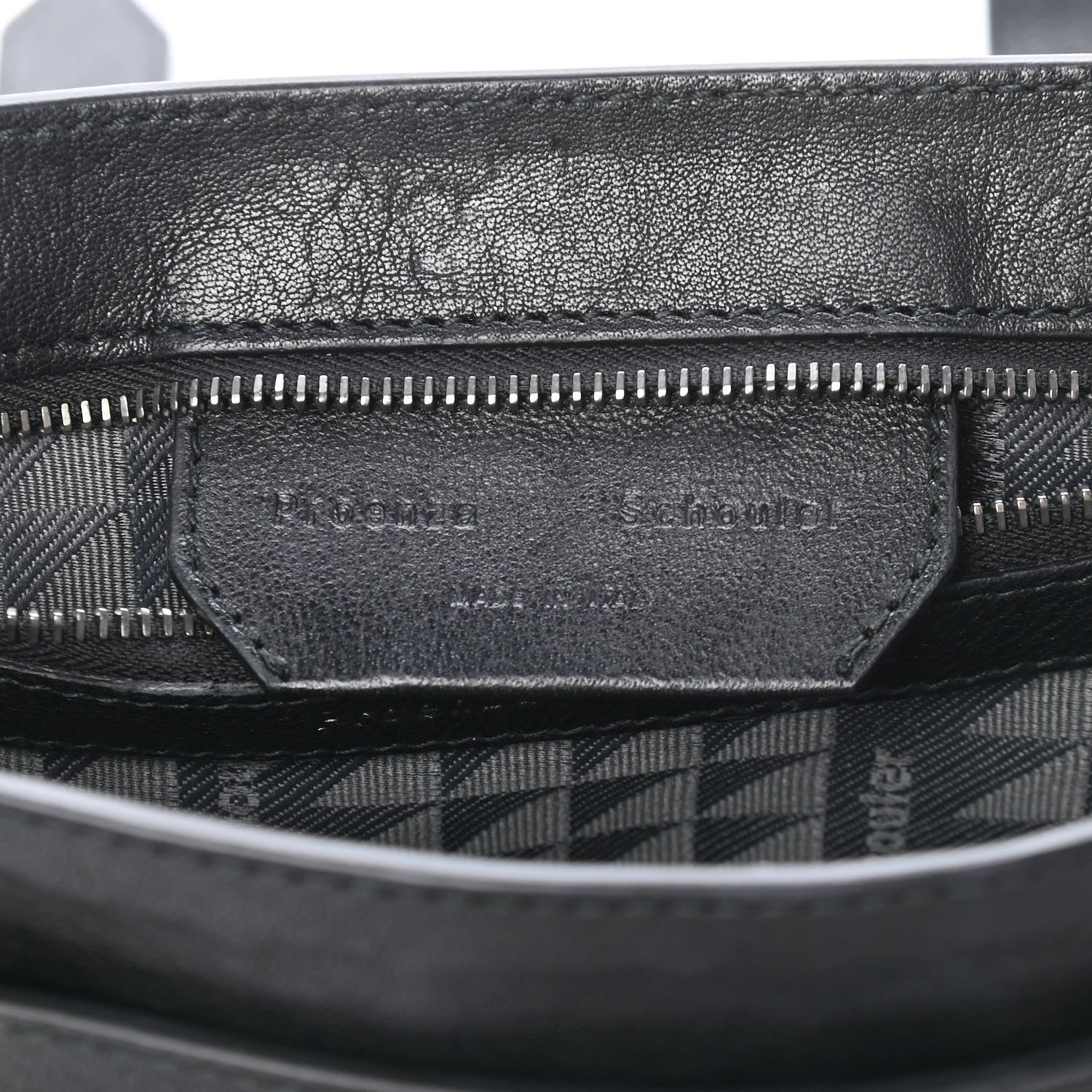 Proenza Schouler Soft Grainy Calfskin Tiny PS1 Satchel Black 6 of 9
