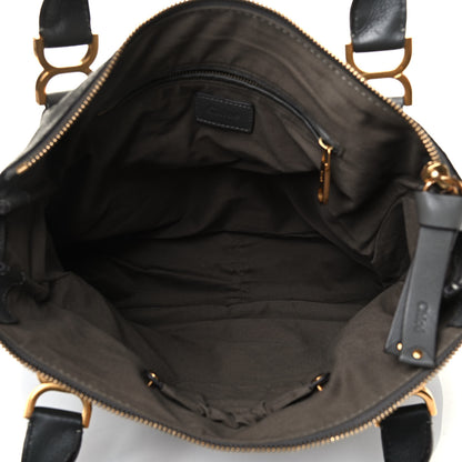 Chloe Calfskin Large Marcie Satchel Ash 4 of 4