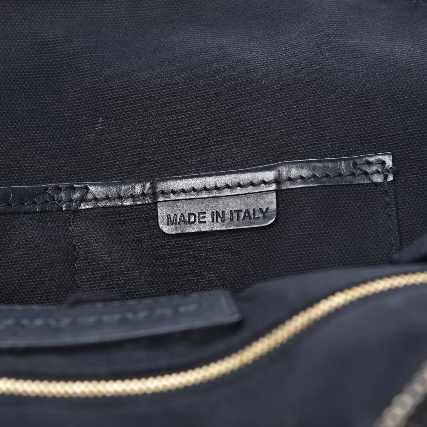 Bridle Calfskin House Check Small Orchard Bowling Bag Black