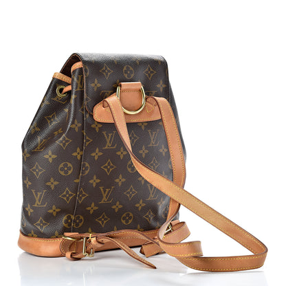 Louis Vuitton Monogram Montsouris MM Backpack 2 of 19