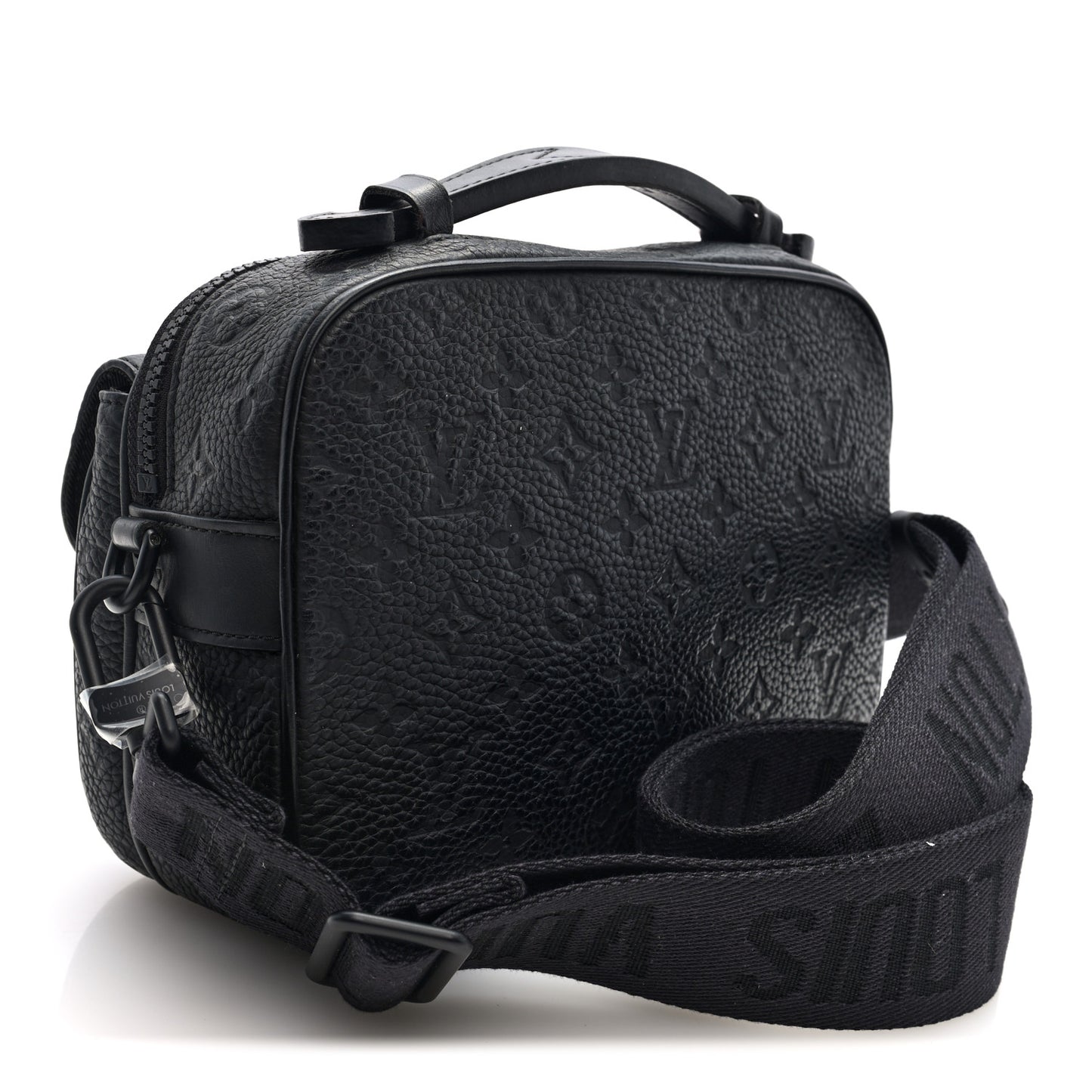 Taurillon Monogram S Lock Messenger Black