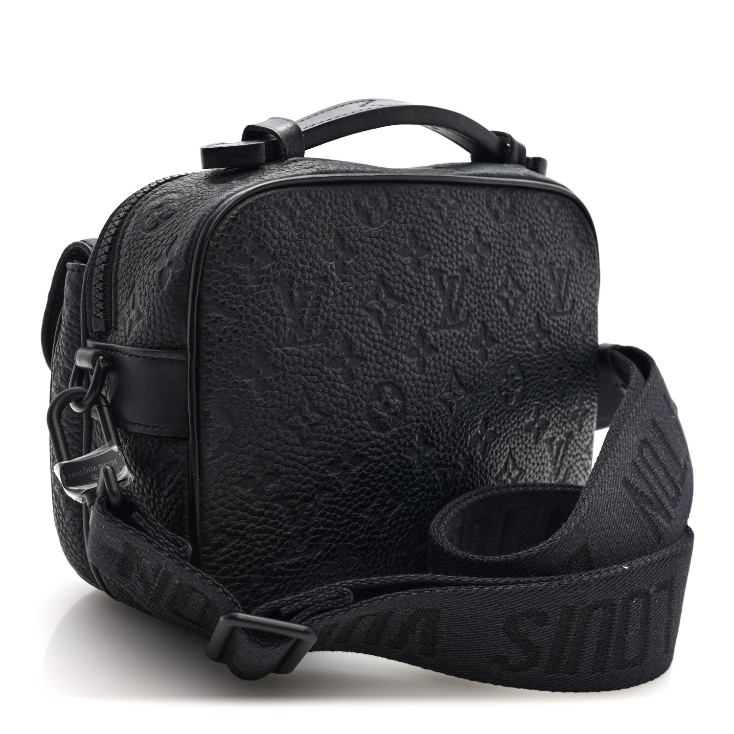 Louis Vuitton Taurillon Monogram S Lock Messenger Black 3 of 10