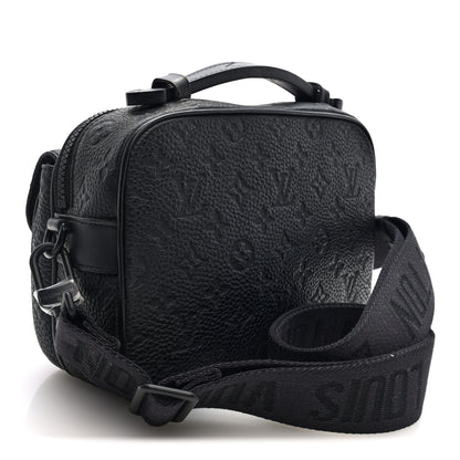Louis Vuitton Taurillon Monogram S Lock Messenger Black 3 of 10