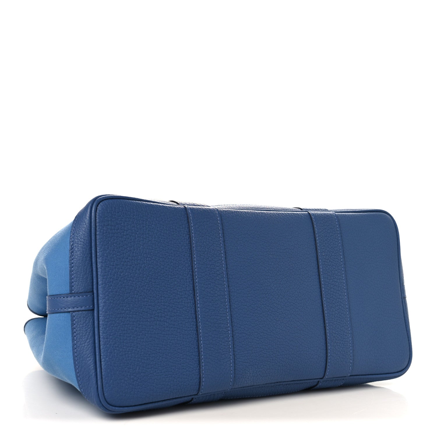 Hermes Toile Officier Negonda Garden Party 36 MM Azur Bleu