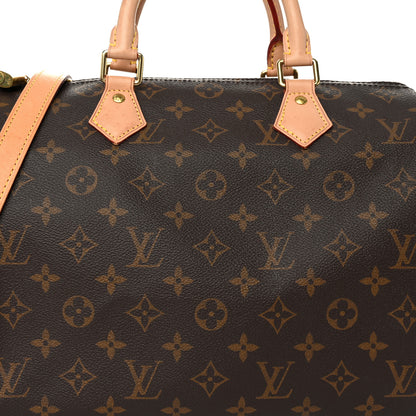 Louis Vuitton Monogram Speedy Bandouliere 30 8 of 12
