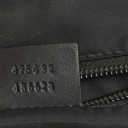 Gucci GG Supreme Monogram Web Flap Messenger Bag Black 8 of 15