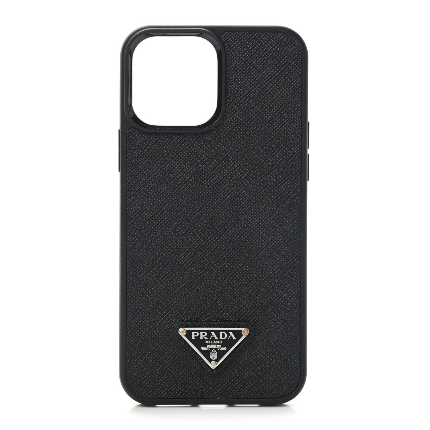 Prada Saffiano Metal iPhone 13 Pro Max Case Black 1 of 9