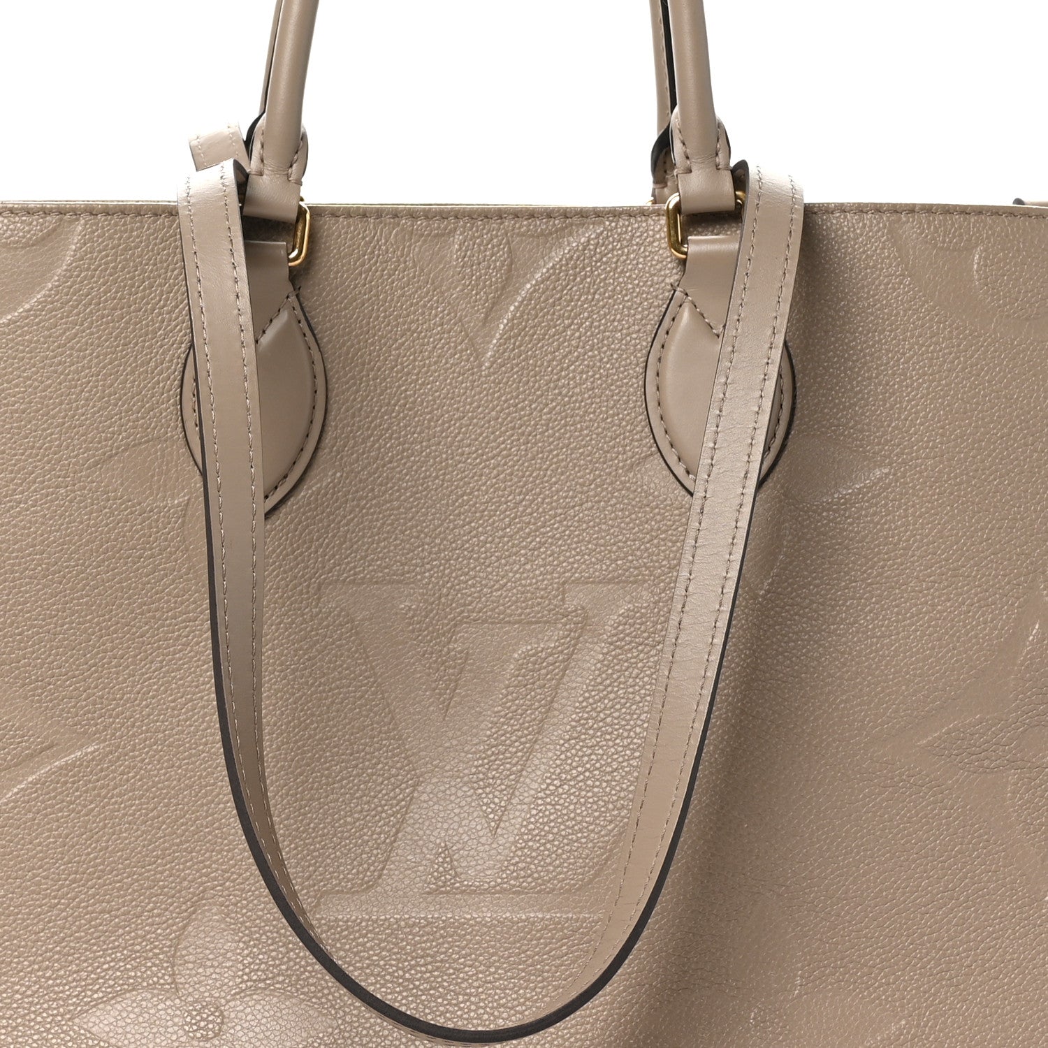 Louis Vuitton Empreinte Monogram Giant Onthego MM Tourterelle 7 of 9