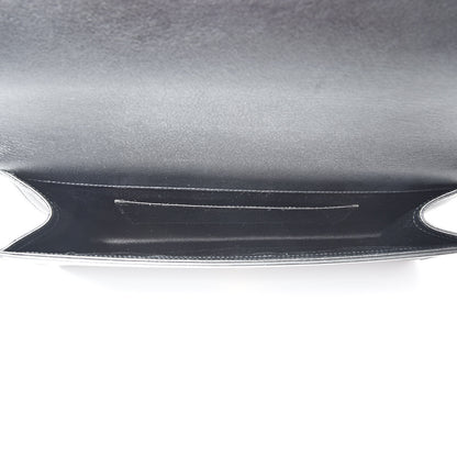 Saint Laurent Calfskin Monogram Large Belle De Jour Clutch Black 5 of 6