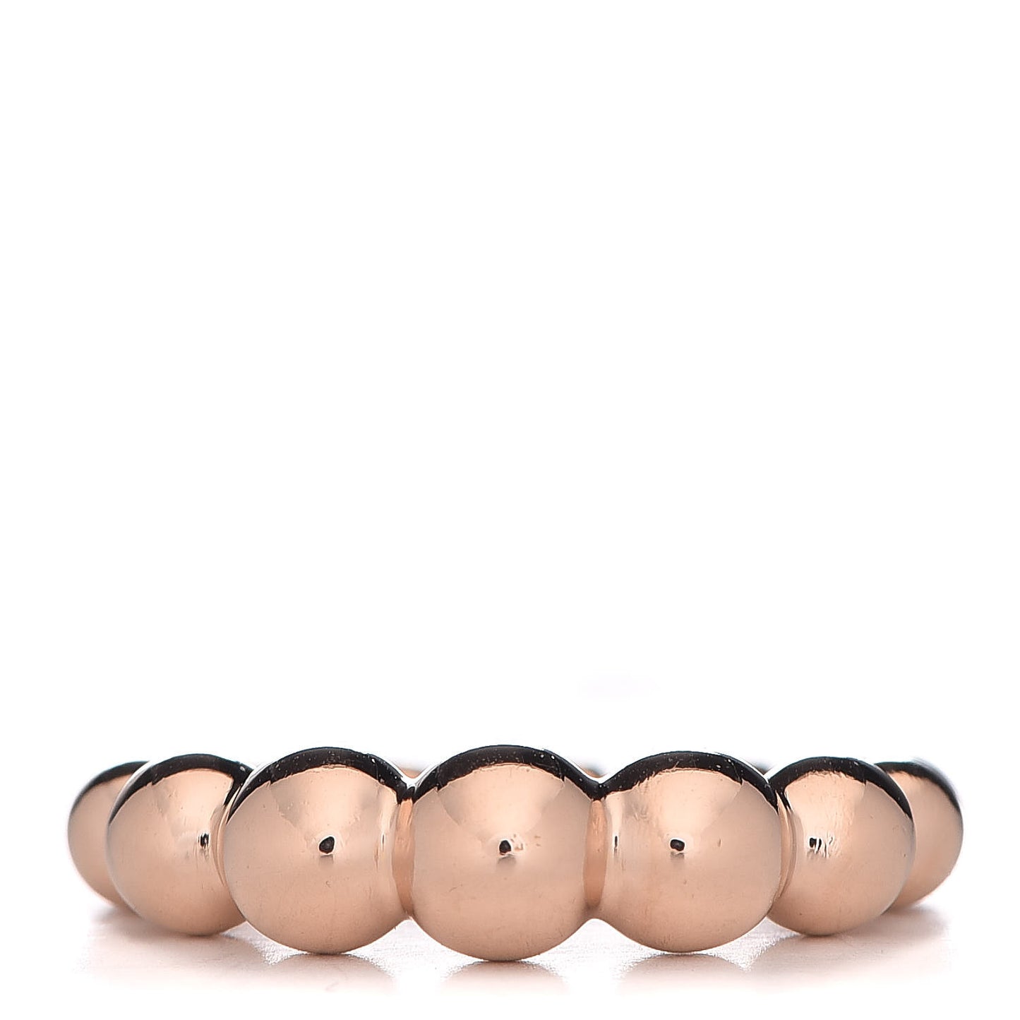 18K Rose Gold Perlee Pearls of Gold Variation Ring 50 5.25