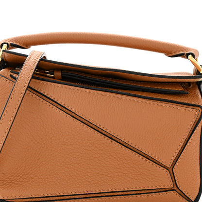 Loewe Calfskin Mini Puzzle Bag Tan 7 of 10