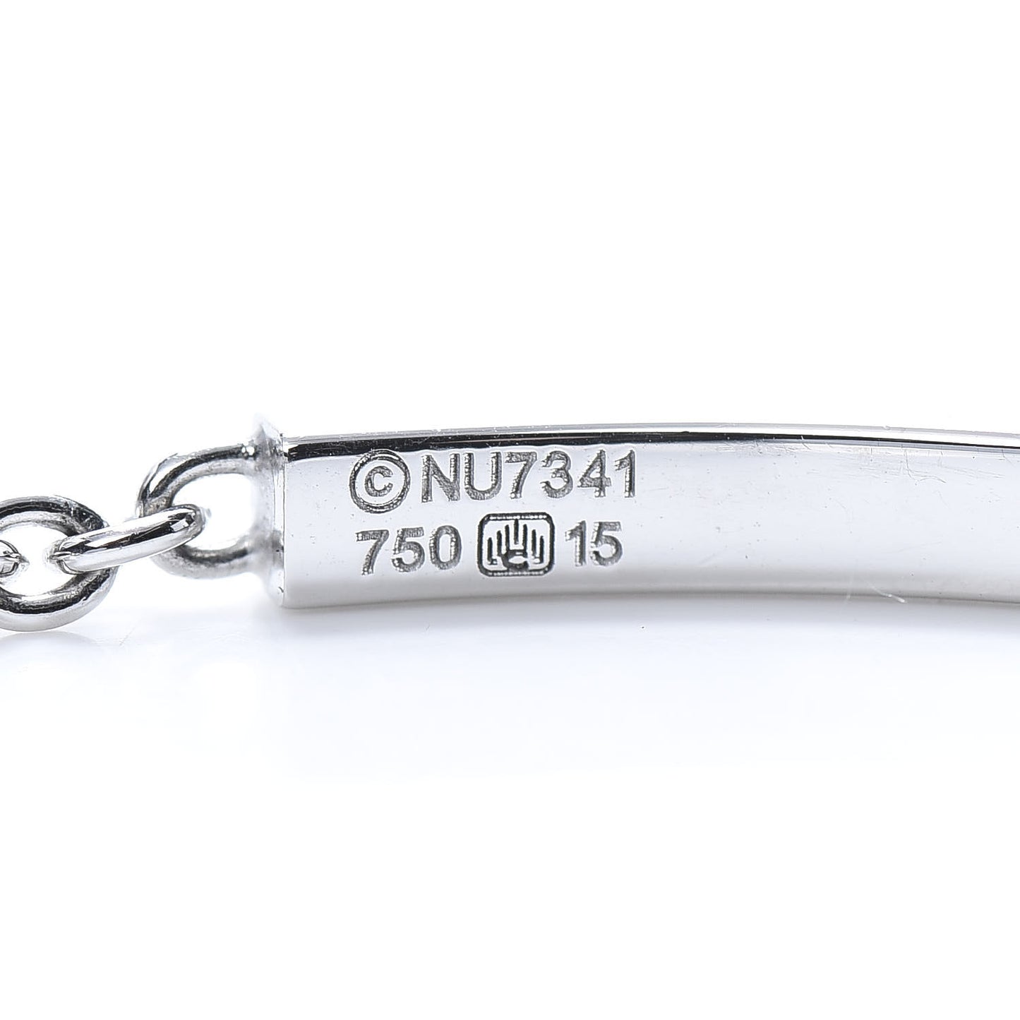 18K White Gold Diamond Mon Amour Bracelet 15