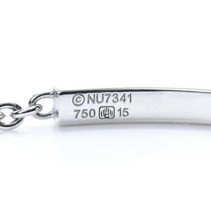 Cartier 18K White Gold Diamond Mon Amour Bracelet 15 4 of 5