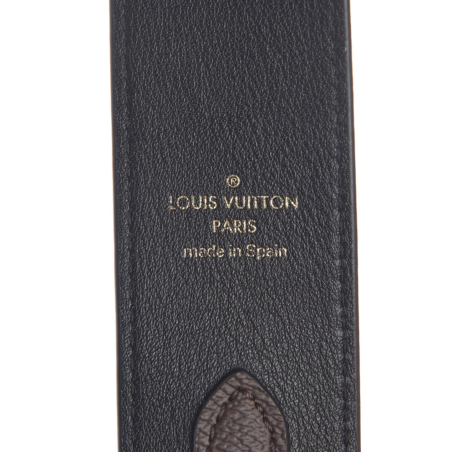 Monogram Bandouliere Shoulder Strap Black
