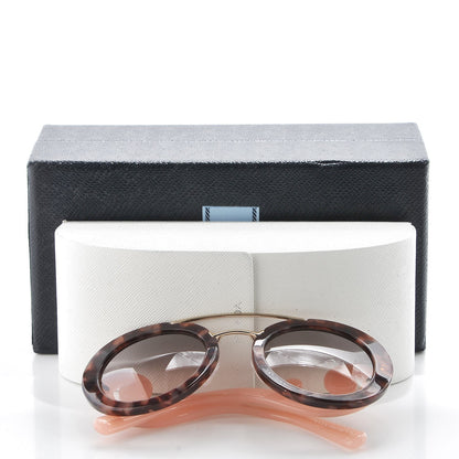 Prada Baroque Sunglasses SPR 13S Tortoise Pink 7 of 7