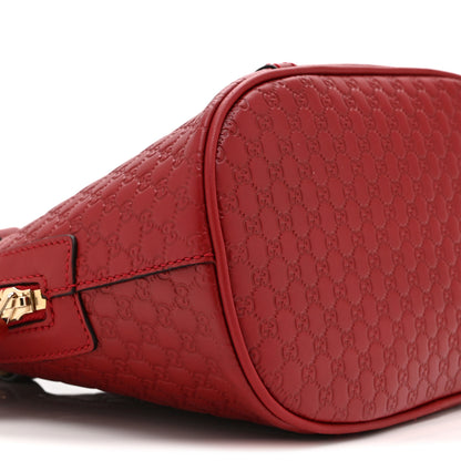 Gucci Soft Microguccissima Mini Dome Bag Rosso 10 of 11