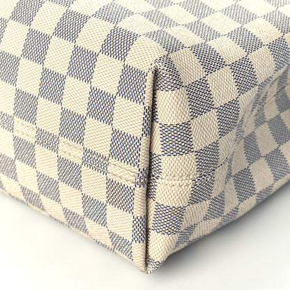 Louis Vuitton Damier Azur Graceful PM Rose Ballerine 9 of 9