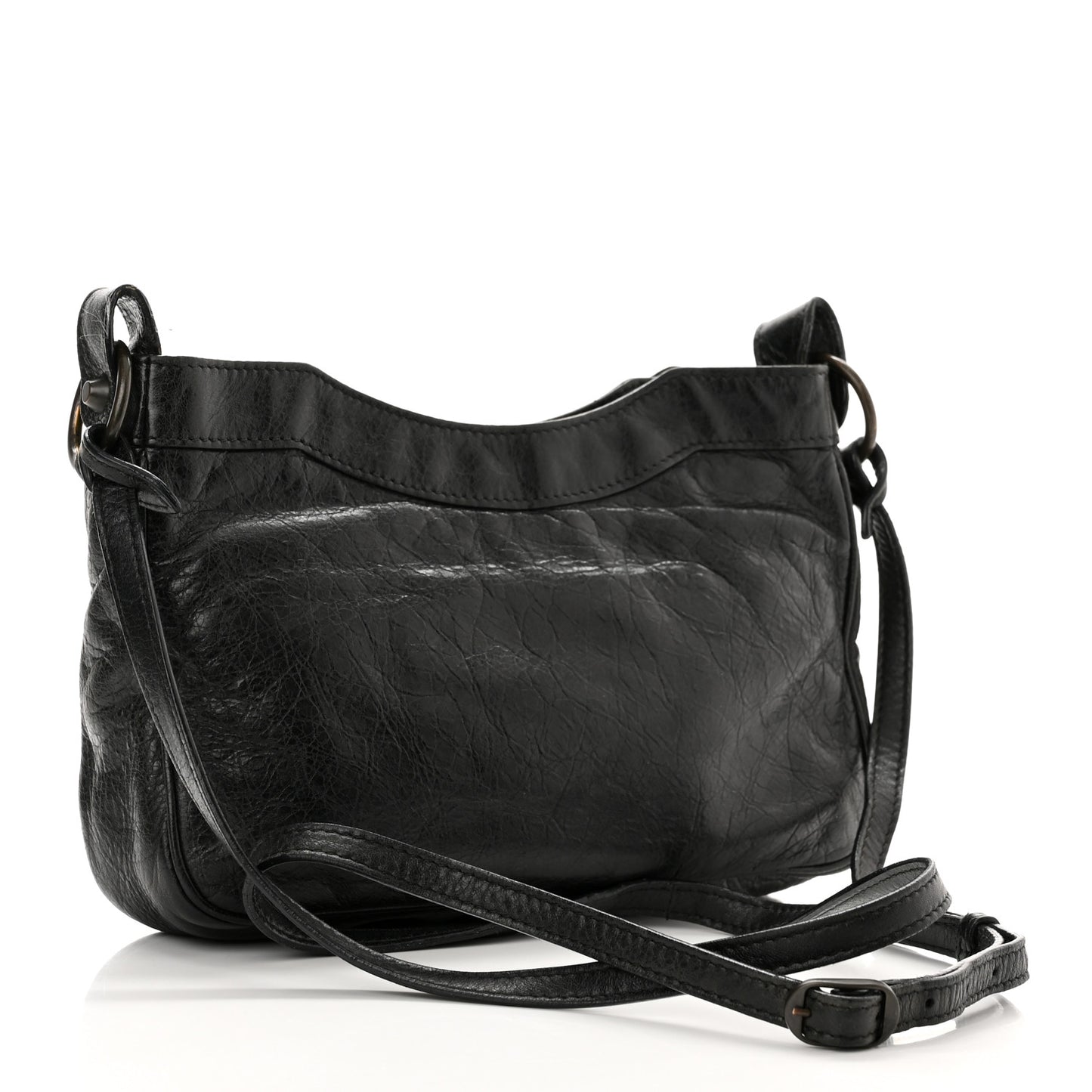 Agneau Classic Hardware Hip Black