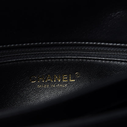 Chanel Lambskin Quilted Medium Trendy CC Flap Dual Handle Bag Black 8 of 11