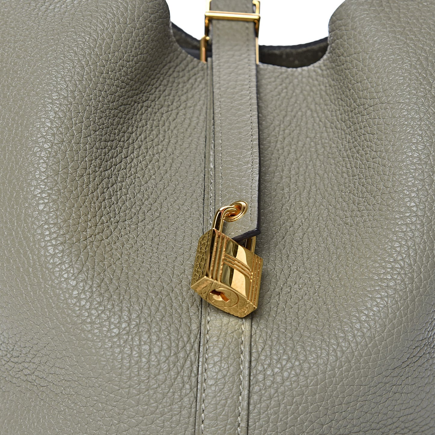 Taurillon Clemence Picotin Lock 22 MM Sauge