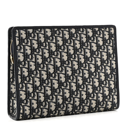 Christian Dior Oblique 30 Montaigne Pouch Blue 3 of 10