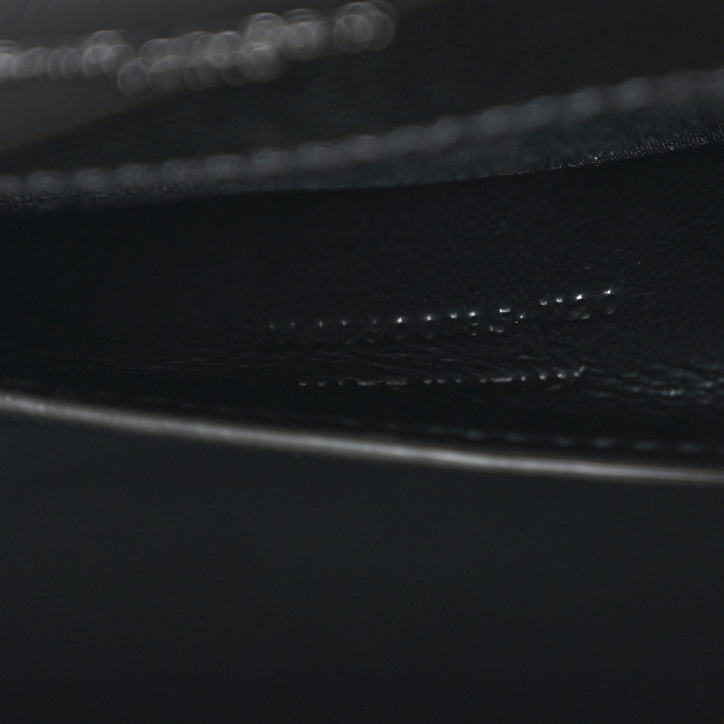Grain De Poudre Textured Mixed Matelasse Triquilt Medium Monogram Satchel Black