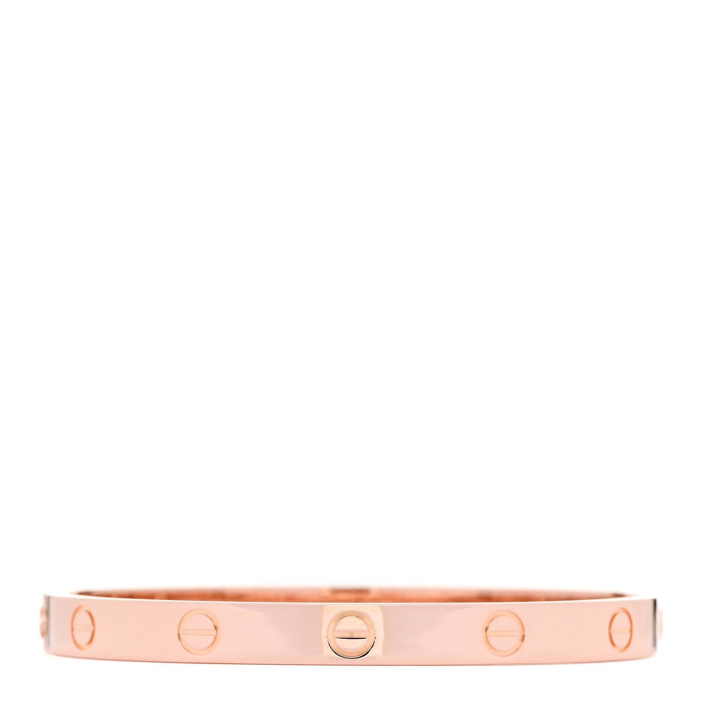 18K Pink Gold LOVE Bracelet 17