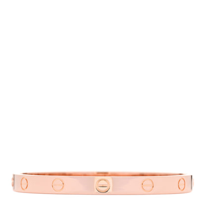 Cartier 18K Pink Gold LOVE Bracelet 17 2 of 6