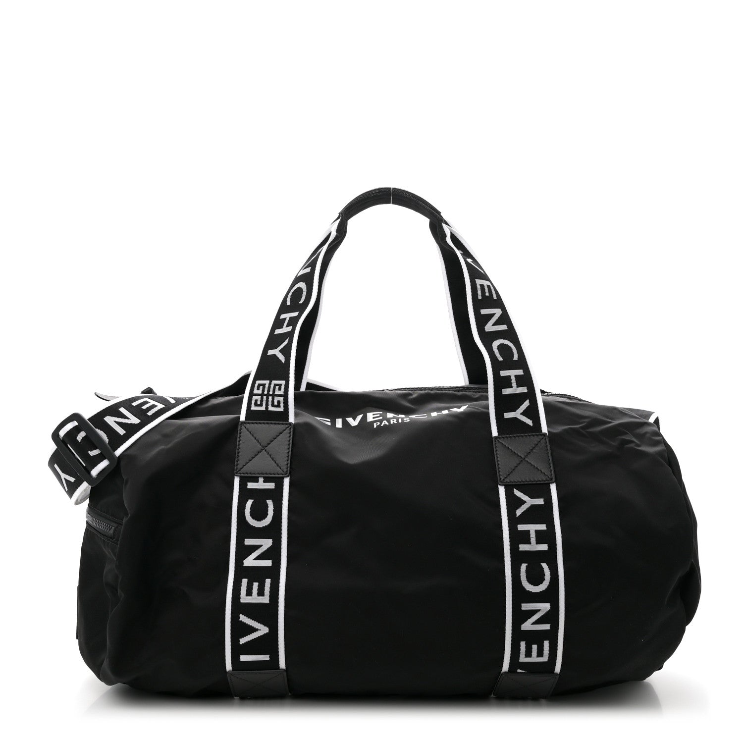 Givenchy Nylon Logo Gym Duffle Black 1 of 9