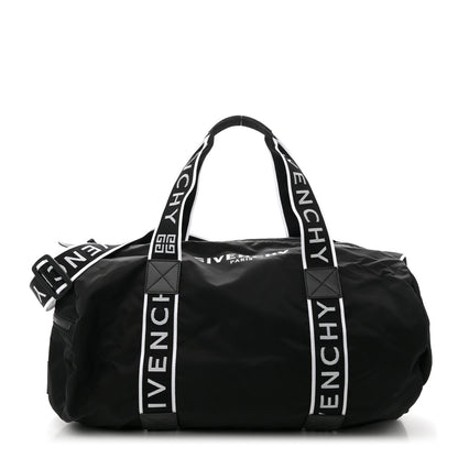 Givenchy Nylon Logo Gym Duffle Black 1 of 9