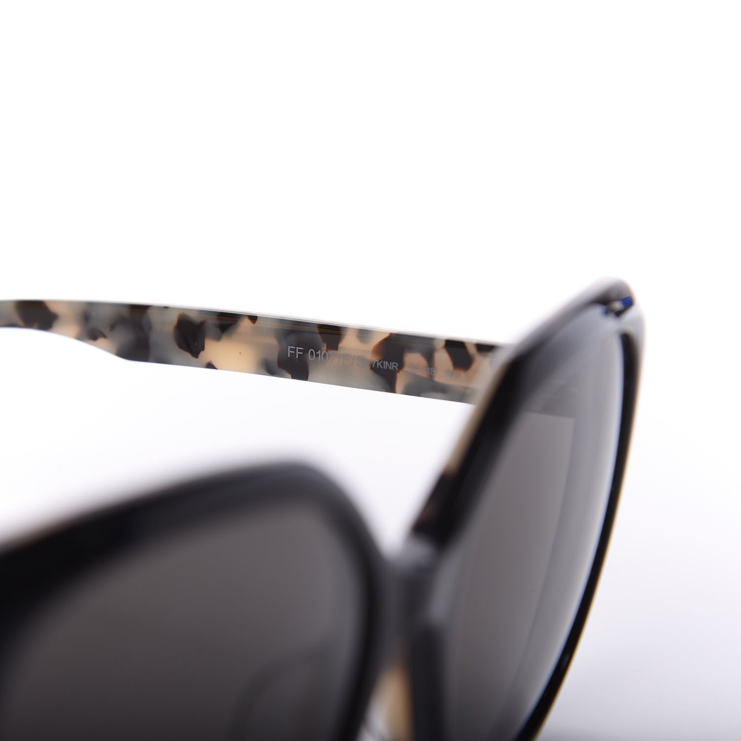 Fendi Oversized Sunglasses FF 0107/F/S Black Havana 6 of 7