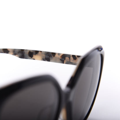 Fendi Oversized Sunglasses FF 0107/F/S Black Havana 6 of 7