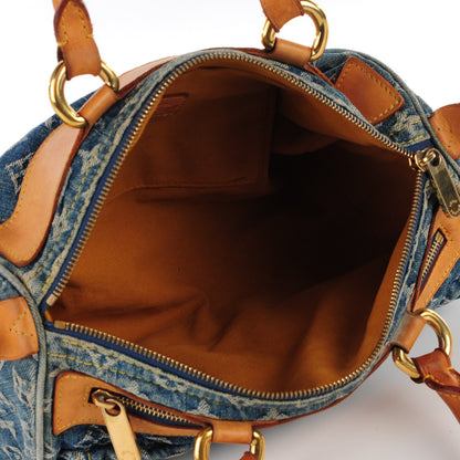 Louis Vuitton Monogram Denim Neo Speedy Blue 7 of 7