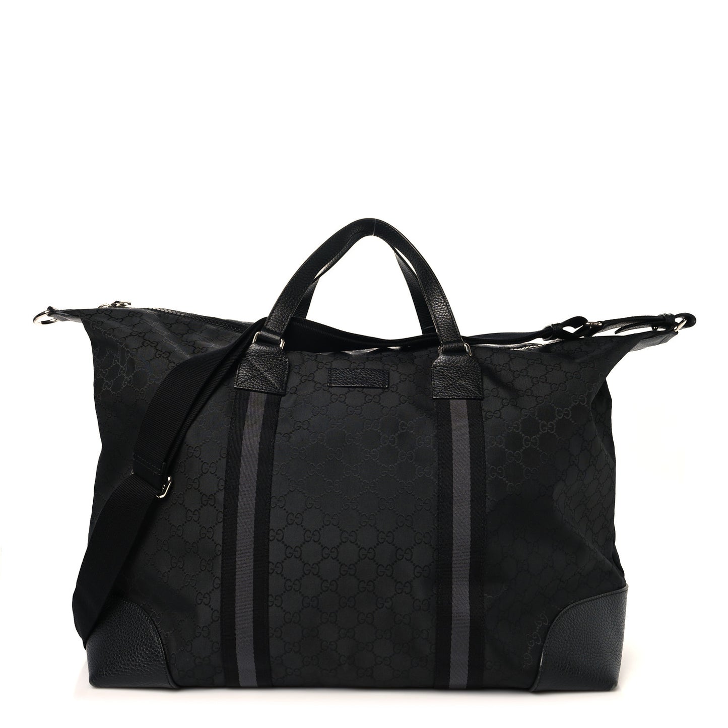 Nylon Monogram XL Duffle Bag Black