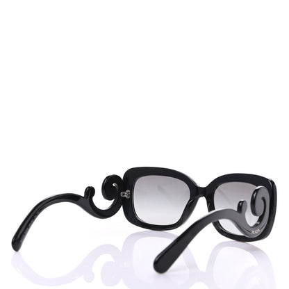 Prada Acetate Baroque Sunglasses SPR 27O Black 4 of 8