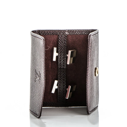 Louis Vuitton Sterling Silver Damier 4 Cufflinks 7 of 9