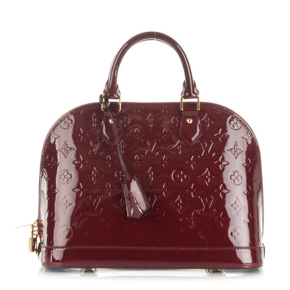 Louis Vuitton Vernis Alma PM Griotte 1 of 7