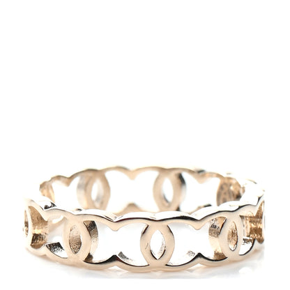 Chanel Metal CC Ring 52 Gold 1 of 6