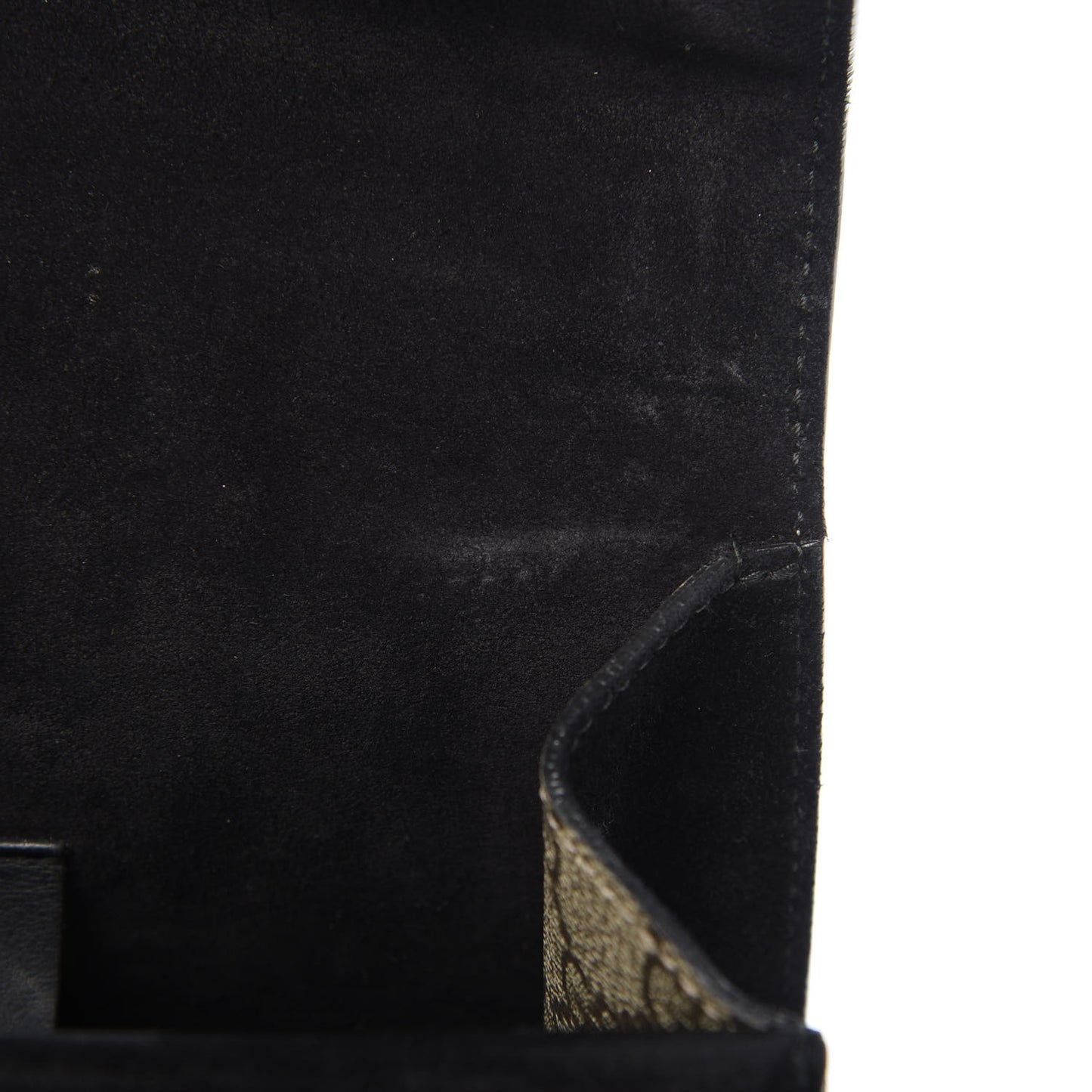 GG Supreme Monogram Mini Dionysus Shoulder Bag Black