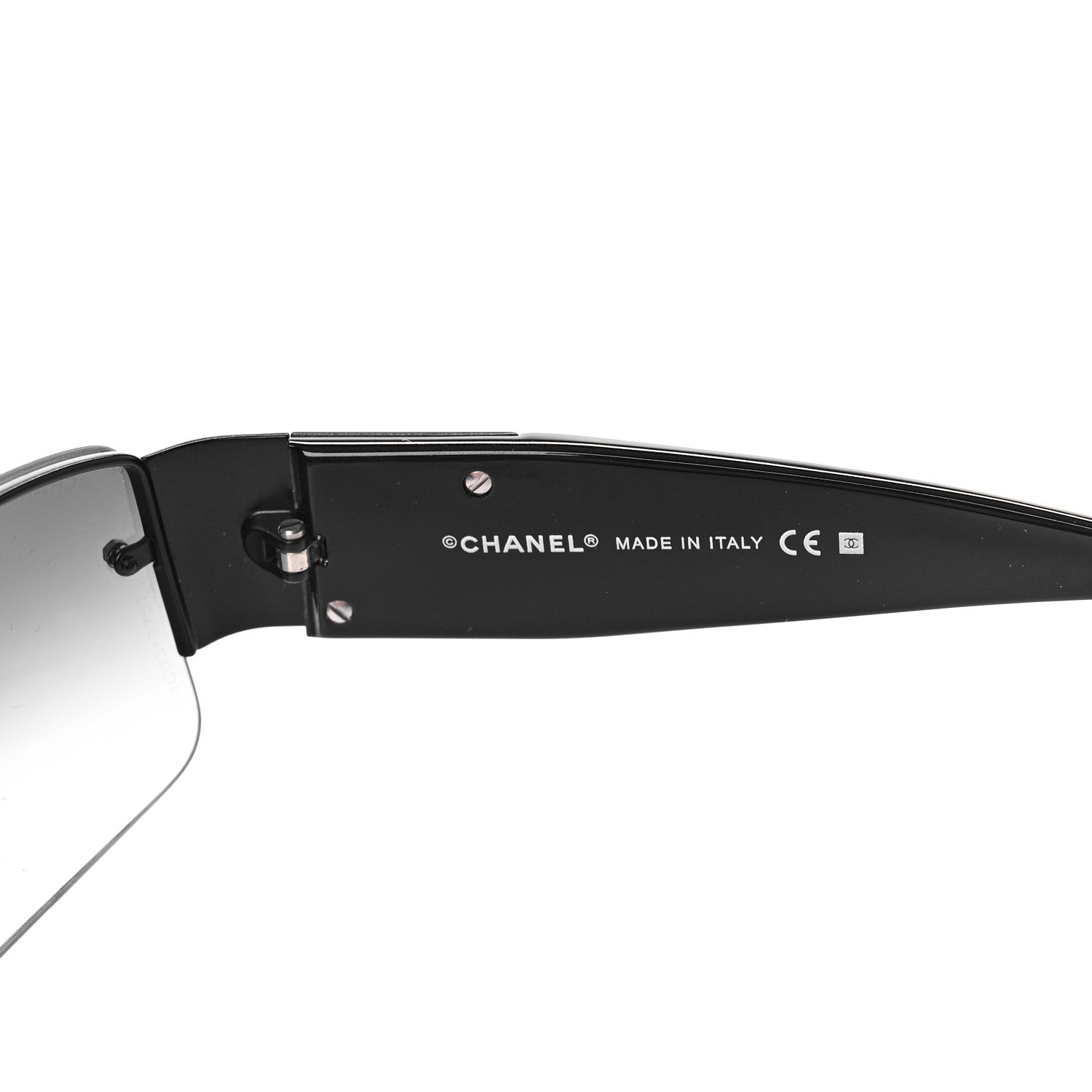 Chanel Crystal CC Sunglasses 4117-B Black 5 of 7