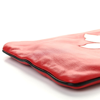 Prada Nappa Zip Pouch Fuoco 10 of 14