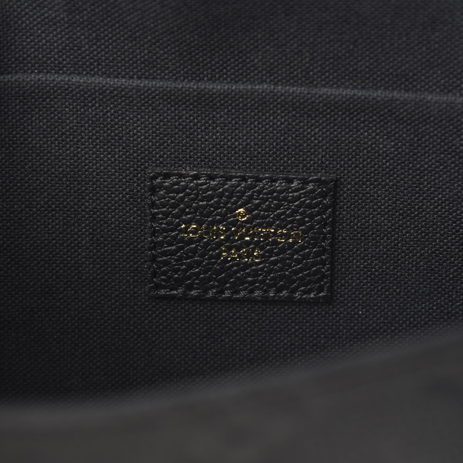 Louis Vuitton Empreinte Pochette Felicie Chain Wallet Black 8 of 11