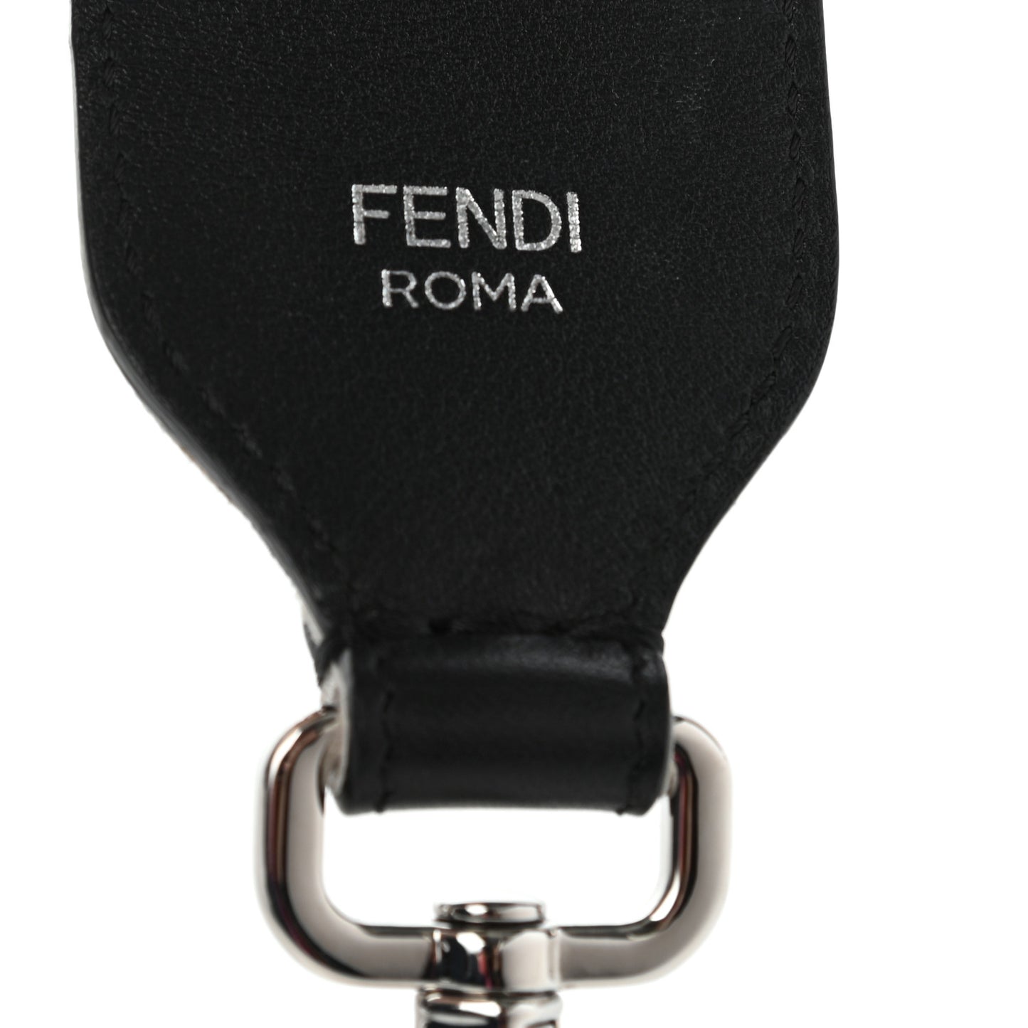 Velvet Tapestry Calfskin FF Reloaded Strap You White Black